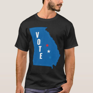 Georgia Votes Democratic Patriotic Call to Action  Tシャツ