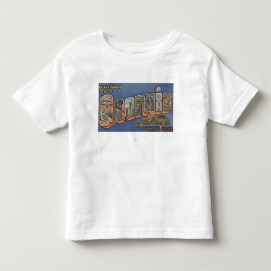 GeorgiaLargeの手紙ScenesGeorgia 2 トドラーTシャツ (正面)