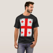Georgian Flag Georgia Tシャツ (正面フル)