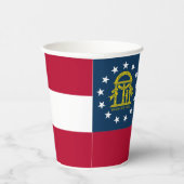 Georgian Flag & Seal, Flag of Georgia 紙コップ (右)