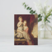 Georgiana, Countess Spencer with Lady ポストカード (スタンド正面)