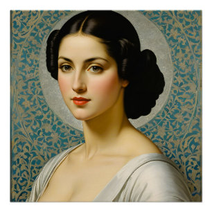 「Georgiana Ruth Cole」ファインアート女子ポートレート ポスター
