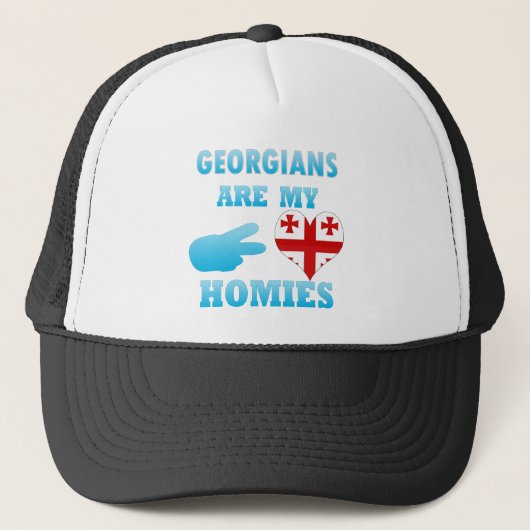 Georgiansは私のHomiesです キャップ (正面)