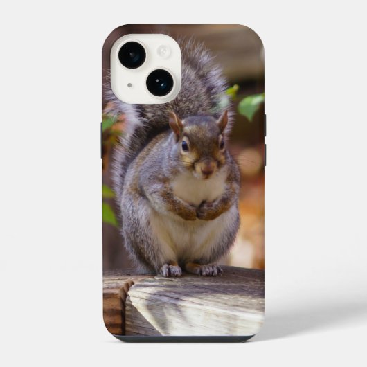 Georging Squirrel iPhoneケース iPhone 14ケース (裏面)