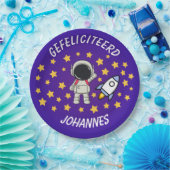 Gepersonaliseerd Ruimtevaart Kinderbord -  ペーパープレート (パーティー)