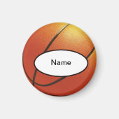 gepersonaliseerde basketball マグネット (正面)
