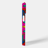 Gepersonaliseerde kleuren patroon met je naam Case-Mate iPhoneケース (裏面 / 右)
