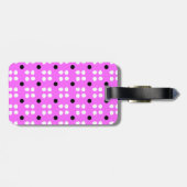 Gepersonaliseerde Stippen patroon ラゲッジタグ (裏面横)