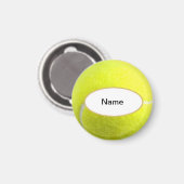 gepersonaliseerde tennis ball マグネット (正面/裏面)