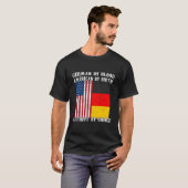 Ger By Blood American By Birth Patriot Ger Tシャツ (正面フル)