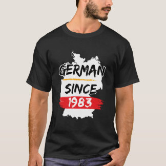 Ger Since 1983 Gery Map Ger Tシャツ