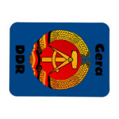 Gera, Deutsche Demokratische Republik - DDR GDR マグネット (横)