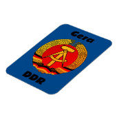 Gera, Deutsche Demokratische Republik - DDR GDR マグネット (左側)