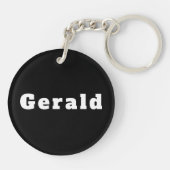 Gerald キーホルダー (裏面)