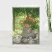 geranium1card, 考えs of you カード (正面)