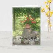 geranium1card, 考えs of you カード (黄色い花)