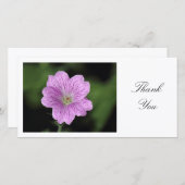 Geranium Endressii – ありがとう サンキューカード (正面/裏面)