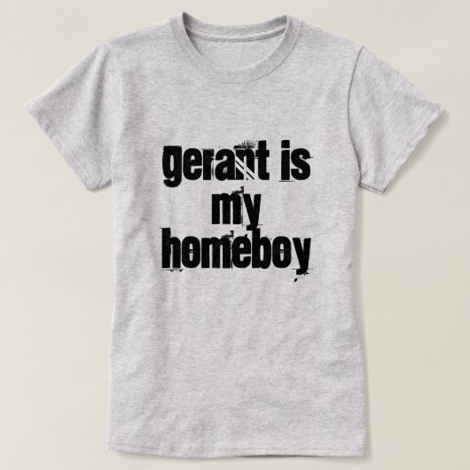 Gerantのティー Tシャツ (デザイン正面)