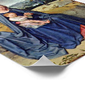 Gerard David - The Rest on the Flight into Egypt ポスター (角)