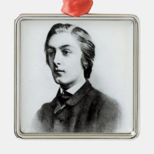 Gerard Manley Hopkins メタルオーナメント