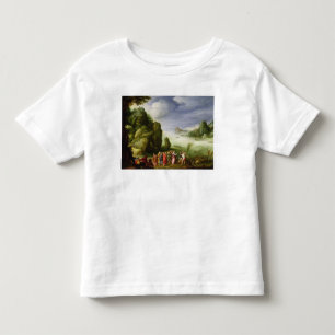 Gerasaの所有されているキリストの治療の1608年 トドラーTシャツ