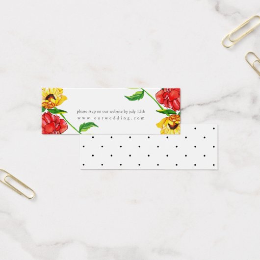 Gerberaフローラ結婚のウェブサイトRSVP (オフィス)