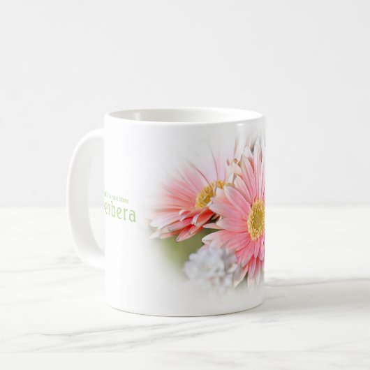 Gerbera コーヒーマグカップ (正面左)