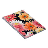 Gerbera Daisy - Watercolor flowers ノートブック (右側)