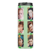 Gerbera flowers 6枚の写真name green タンブラー (裏面)