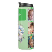 Gerbera flowers 6枚の写真name green タンブラー (回転右)