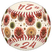 Gerbera Galore (personalized) Softball ソフトボール (正面)