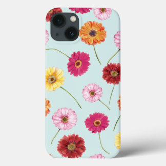 Gerbera,pink,red,orange,yellow  iPhone 13ケース