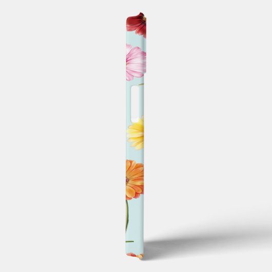 Gerbera,pink,red,orange,yellow  Case-Mate iPhoneケース (裏面 / 右)