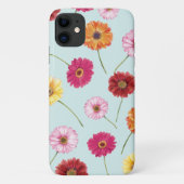Gerbera,pink,red,orange,yellow  Case-Mate iPhoneケース (裏面)