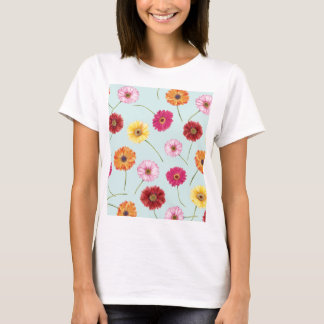 Gerbera,pink,red,orange,yellow  tシャツ