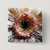 GERBERAS 缶バッジ (正面)