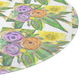 Gerberas Daisy カッティングボード (角)