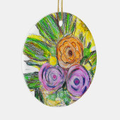 Gerberas Daisy セラミックオーナメント (右)