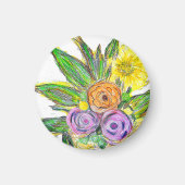 Gerberas Daisy マグネット (正面)