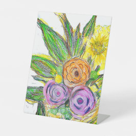 Gerberas Daisy 台座サイン