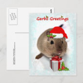 Gerbil Greetingsはがき ポストカード (正面/裏面)