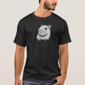 Gerbil Mouse Pet Pocket Tシャツ (正面)