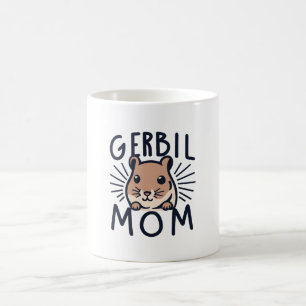 GerbilMomグリッター:彼女と彼女を損なう宝物 コーヒーマグカップ