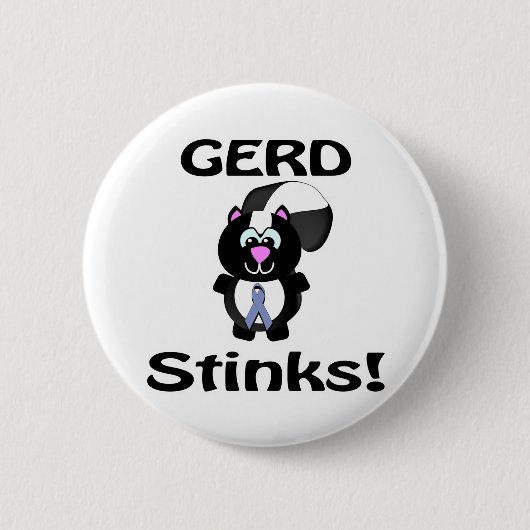 GERDスティンクスカンク認識度デザイン 缶バッジ (正面)