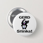 GERDスティンクスカンク認識度デザイン 缶バッジ (正面&裏面)