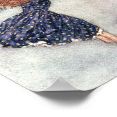 Gerda and the Reindeer by Edmund Dulac ポスター (角)