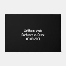 Geregistreerd partnerschap cadeau idee huis ドアマット