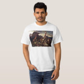 GéricaultジーンルイのThによるクラゲのいかだ、 Tシャツ (正面フル)