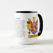 Gerlach家族の紋章付き外衣 マグカップ (正面右)