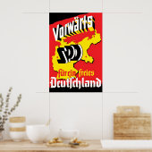 German 1949 Election Poster Forward SPD - For a ポスター (キッチン)